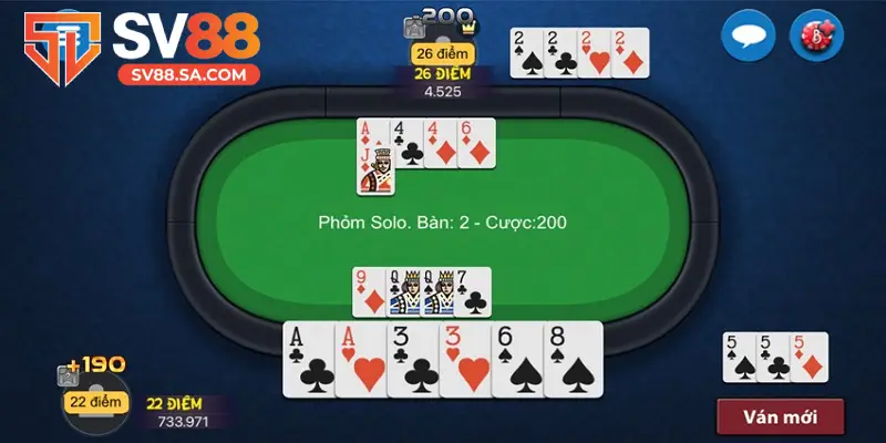 Bạn nên áp dụng chiến thuật giữ lá bài an toàn nhất để đánh ra khi chơi phỏm