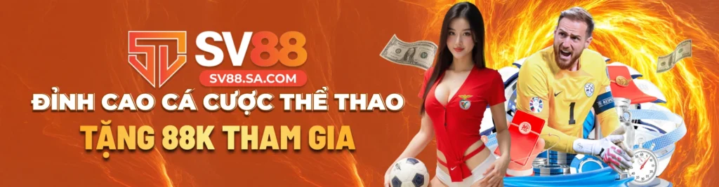 sv88 đỉnh cao cá cược thể thao banner
