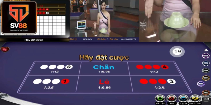 Game xóc đĩa đa dạng cửa cược kèm tỷ lệ thưởng hấp dẫn